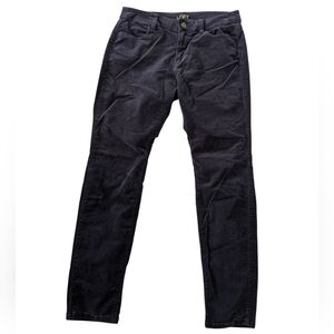 Loft‎ Curvy Skinny Corduroy Pants Navy Blue Stretch Women’s Size 28/6P